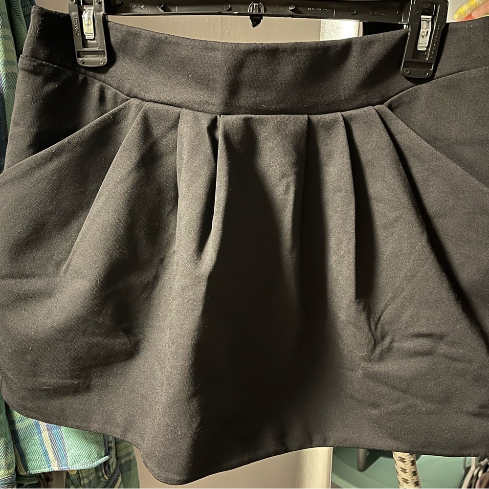 Diane Von Furstenberg Black Mini Skirt